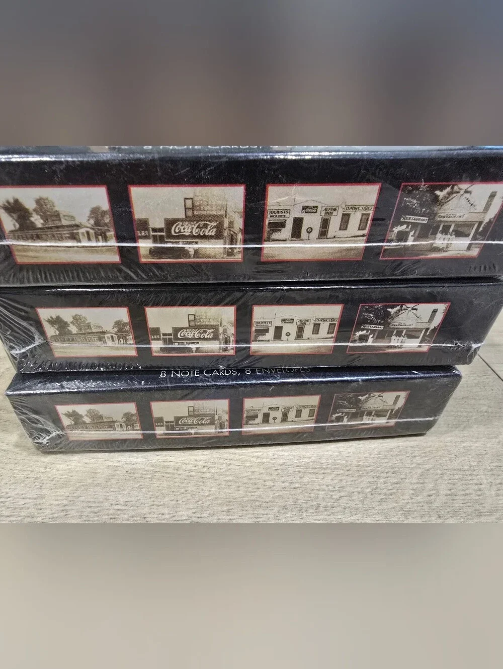 Vintage 1996 Coca-Cola Travel Refreshed Collection Note Cards